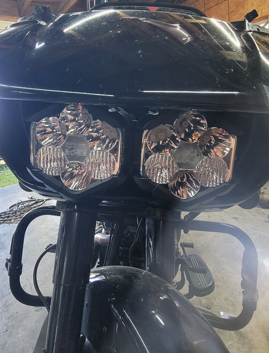 Road shock light bracket 15+ road glide