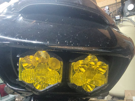 Road shock light tint